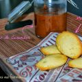 Madeleines et coulis de Carambar
