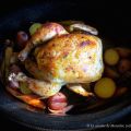 Poulet rôti aux herbes de juillet +