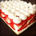 Fraisier Meringué pour les 5 Bougies de Margot !