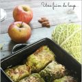 Feuilles de chou farcies à la saucisse fumée