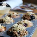 Muffins moelleux aux blueberries