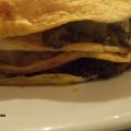 Gâteau d'omelettes au brocoli et pommes de terre
