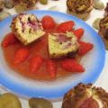 Muffins aux fraises