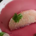 les papillotes pamplemousse-myrtille-menthe