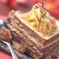 Gâteau de crêpes à la crème de marrons