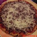 Pizza à la bolognaise