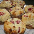 muffins framboise et chocolat blanc