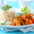 Curry de poulet et légumes