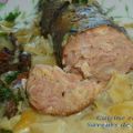 Andouillette de jargeau braisée au sauvignon,[...]