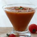 Gaspacho tomates, concombre, poivron et chorizo