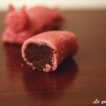 Cochon rose en pâte d'amande