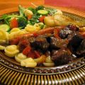 Mijoté de bœuf, sauce tamari et sirop d’érable