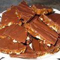 Caramel croquant aux pacanes et au chocolat