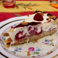 Gâteau fruité amande, framboise, poire et[...]
