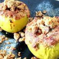 Pomme au four crumble
