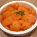Carottes au sirop de vinaigre à la vanille