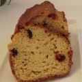 Cake aux cranberries sans gluten et sans lactose
