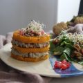 Millefeuille de butternut aux noix