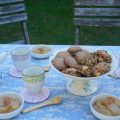 Un goûter au jardin avec Juliette...(cookies,[...]