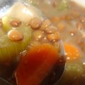 Soupe aux lentilles