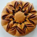 Brioche étoile au Nutella