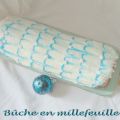 Bûche en millefeuille