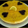 Cheesecake citron et gingembre