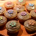 Gâteau bananes chocolat en version cupcakes