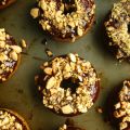 Beignes au four banane, chocolat et amandes /[...]