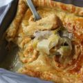 Feuilleté poireau poulet