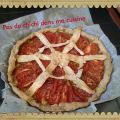 Tarte aux tomates et au pesto