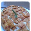 Red cheesey pull-appart bread et cuisson du[...]