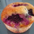 Muffin aux mûres
