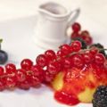 Bavarois de mangue, citron et au coulis de[...]