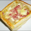 Feuilletés lardons, oignons et brie, Recette[...]
