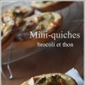 Mini-Quiches brocoli et thon
