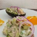 Salade fraîcheur à l'avocat, concombre, thon,[...]