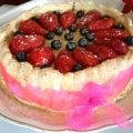 Charlotte myrtilles et pistache, Recette[...]