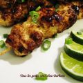 Brochettes de poulet