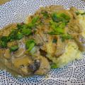 Filets de veau aux Cèpes, champignons bruns et[...]