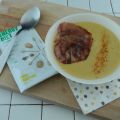 {Plat} Velouté de maïs, bacon et piment[...]