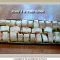 Roulé à la truite fumée