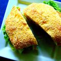  Sandwiche aux cretons avec patates au pesto et[...]