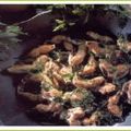 Poêlée de cuisses de grenouilles aux herbes