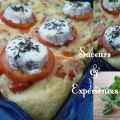 Clafoutis Tomates & Chèvre Frais