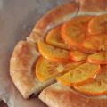 Tarte briochée au kaki