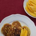 Pancakes à la noix de coco, mangue et sirop de[...]