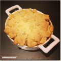 Crumble aux pommes et à la vanille de La Réunion