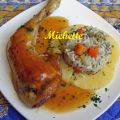 Poulet en sucré salé à l'ananas, riz et[...]