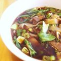 Niu rou mian (soupe épicée au boeuf et nouilles)